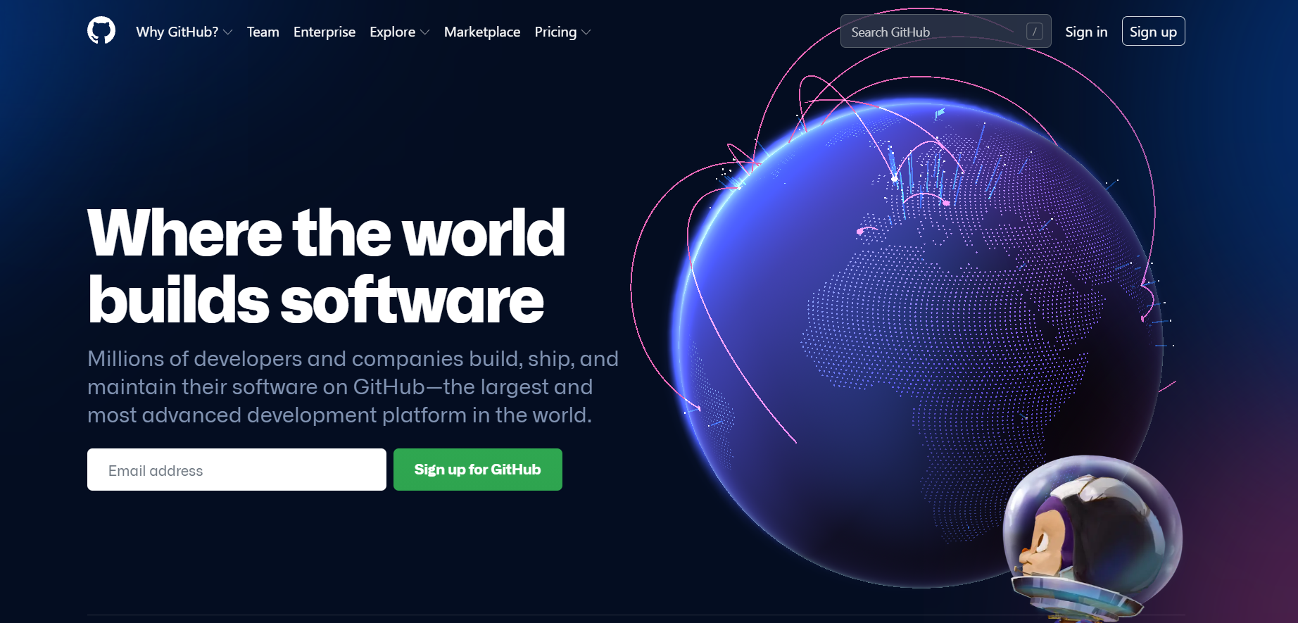 github home page